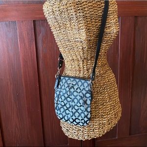 COACH Black cloth Crossbody